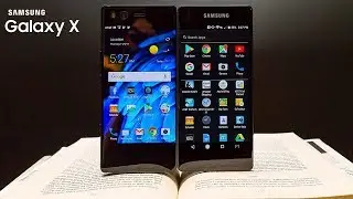Складной телефон Samsung попал в сеть (утилизированный прототип)