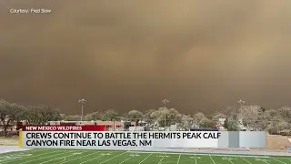Hermits Peak Fire, Calf Canyon Fire; 65,824 acres, 37%