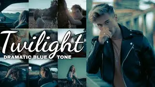 Twilight Preset | Free Lightroom Mobile Preset | Free Dng File Download | Dramatic Blue Tone