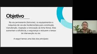 PRIMEIRA AULA AO VIVO PROFESSORA MONIQUE - MÁQUINAS DE VIA