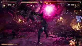 MK1 kombat league Shao Kahn VS no brain cells players