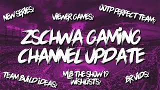 ZSchwa Gaming's Channel Update | New Series? OOTP Perfect Team?