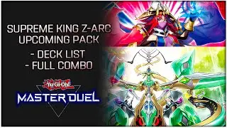 Combo Guide & Deck List for Supreme King Z-ARC Odd-Eyes Deck! [Yu-Gi-Oh! Master Duel]