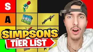 FerrisSZN Brutally Ranks *EVERY* Item in Simpsons Fortnite