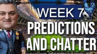 #EPL Week 7 Predictions Show #BigAnge #NLD #COYS #Spurs #THFC #Tottenham -