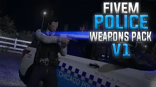 POLICE WEAPON PACK V1 | FIVEM WEAPON PACK | Cloudy Development