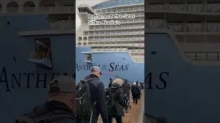 Anthem of the Seas Sitka Alaska next to Serenade of the Seas #anthemoftheseas #sitkaalaska