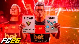 FICAR NO SPORT OU SAIR? MAIOR DECISÃO DA CARREIRA 🇧🇷 | EA FC 26 Modo Carreira Jogador | EP 10