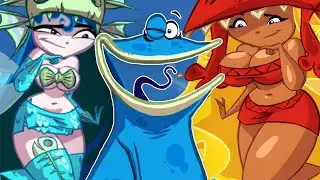 WHOS HANDS ARE THOSE IN THE WATER!??? | Rayman Origins Part 2 |