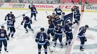 NHL 16 (Xbox One) Winnipeg Jets vs Boston Bruins Gameplay (Full Game Cup Finals)