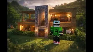 I Built the First House in Minecraft!