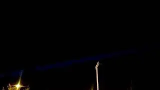 Blue Beam at Night Greece - Thessaloniki (2023/10/04,02:57:15)