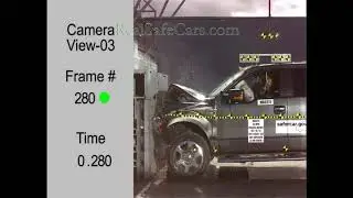 Ford F-150 SuperCab (2011) Crash Tests (Side-Pole, Front, Side)