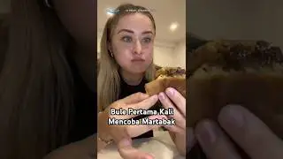 Reaksi Bule Pertama Kali Makan Martabak