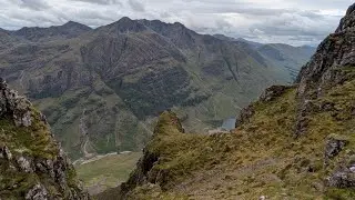 Aonach Eagach ridge traverse