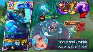 ALDOUS SECRET TRICK TO DOMINATE THIS ANNOYING PRO CICI IN EXPLANE SOLO RANED!!🔥 - MLBB