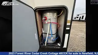 Magnificent 2023 Forest River Cedar Creek Cottage Fifth Wheel RV For Sale in Newfield, NJ