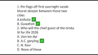 10 /01- daily hindu current affairs questions series 