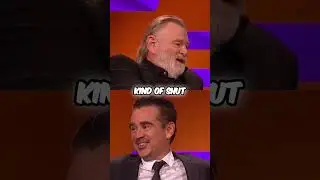 Colin Farrell's Hilarious Jog on Remote Irish Island.#talkshow #interview #celebrity #colinfarrell