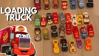 Cars on the Move Toy Video 🚗 Lightning McQueen Truck Delivery for Kids