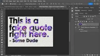 PS12B Placing an image into text