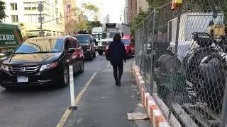 FDNY COUNTER TERRORISM TASK FORCE UNIT RESPONDING ON COLUMBUS AVENUE ON WEST SIDE OF MANHATTAN, NYC.