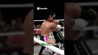 RAW #Wrestling Action Takedown! #WWE #WWERAW #WorldChampionship #CMPunk #FinnB&aacute;lor #WWE2K25 #shorts