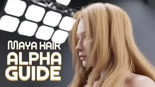 Ultimate Guide to Maya Hair with Alpha!