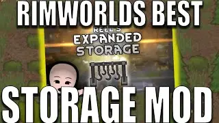 Rimworlds BEST Storage Mod!  - Rimworld 1.5 Mod Review