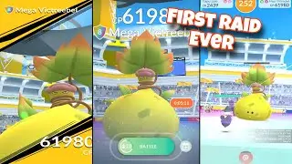 ПЕРВЫЙ В ИСТОРИИ Рейд на Мега Виктрибела в Pok&eacute;mon GO! 🌿🔥 #pokemongo #pokemon