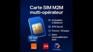 C koi sim m2m ? La carte SIM qui change tout en 2025