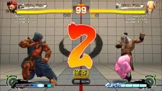 SSF4AE 2012: Bojann (Akuma) vs momo7877 (Gen) - Ranked match