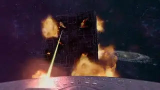 Borg Cube Solo Mission! Success! USS Enterprise NCC-1701-D - PS5 - Star Trek Bridge Crew - Red Squad
