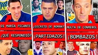 DI MAR&Iacute;A critic&oacute; a BOCA y respondi&oacute; a GALLARDO+ MULTA a ARGENTINA+ SECRETO de RIQUELME+ RIVER sufre