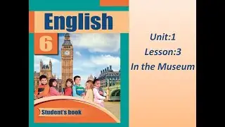 6-cı sinif İngilis dili.Unit 1.Lesson 3(dərs 3)