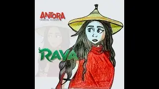 Raya Drawing  || Raya and The Last Dragon ||  Art Tutorial  #Antoradrawingacademy