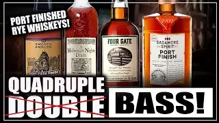 Port Finished Rye Quadruple Bass! Old Scout vs Four Gate vs Sagamore vs A Midwinter Night's Dram