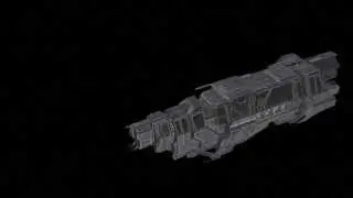 Marathon Class Heavy Cruiser Explosion