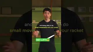 How to practice your net lifts 🔥 #badminton #badmintonplayer #badmintontraining #badmintonracket