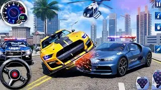 Police Car Chase Simulator 3D Game - Real Cop Cars Driving Simulator 2026 - Android GamePlay