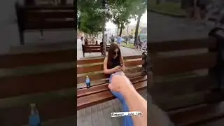 giving condom to beautiful girls! public prank tiktok! condom prank funny video! #shorts