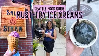 Trying 4 MOST POPULAR Ice Cream Shops in Capitol Hill Seattle | Where To Eat In Seattle