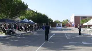 Calvin Lin - WDMA Drum Major Competition @ Loara - April 21, 2012