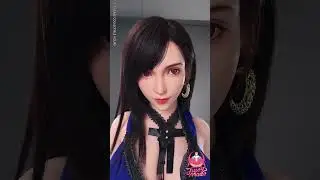 Too realistic! Juicy Made 1/1 Life Size FF7 Final Fantasy VII TIFA