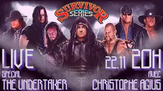 The Undertaker : La l&eacute;gende du catch prend sa retraite - avec Christophe Agius