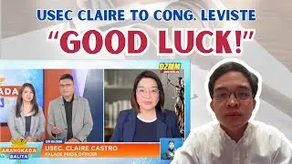 USEC CLAIRE TO CONG. LEVISTE: 
