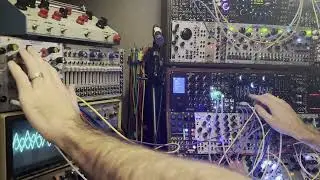 Cosmotronics vortex with 1050 mix sequencer and Natural gate sound demo