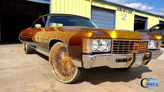 Duval got pressure! Bubba Ray's 1971 Impala Vert on Daytons Sprayed by Kandy Guru