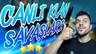 🔴CANLI KLAN SAVAŞLARI VE LİG SALDIRILARI #clashofclans