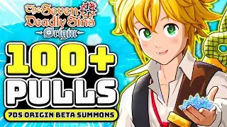 100+ PULLS! New 7DS: Origin Beta Summons